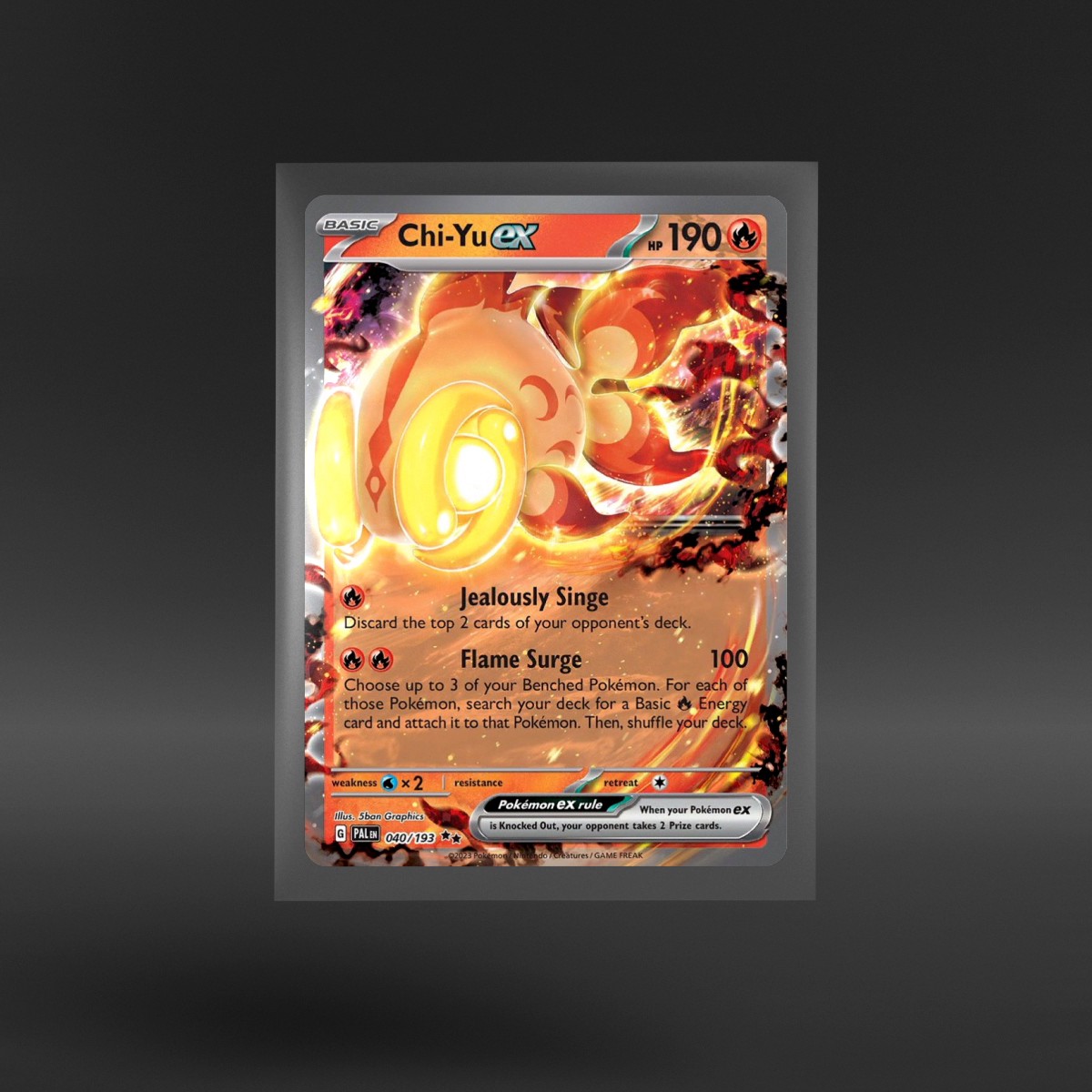 Paldea Evolved #040/193 Chi-Yu ex