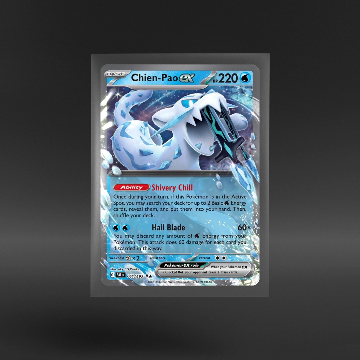 Paldea Evolved #061/193 Chien-Pao ex