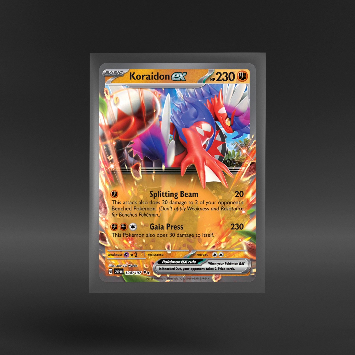 Obsidian Flames #124/197 Koraidon ex
