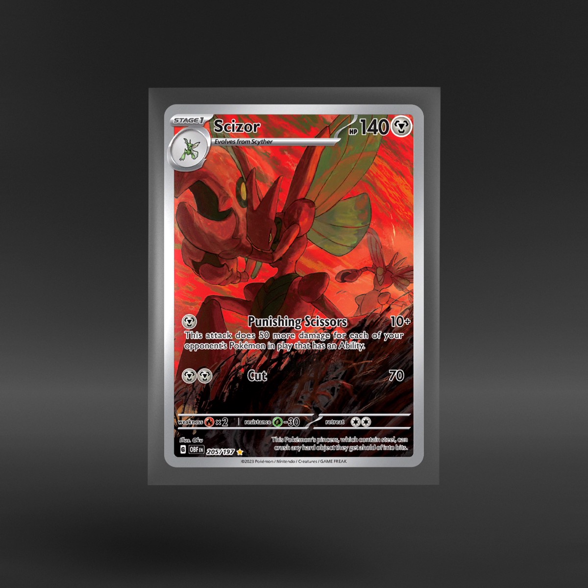 Obsidian Flames #205/197 Scizor