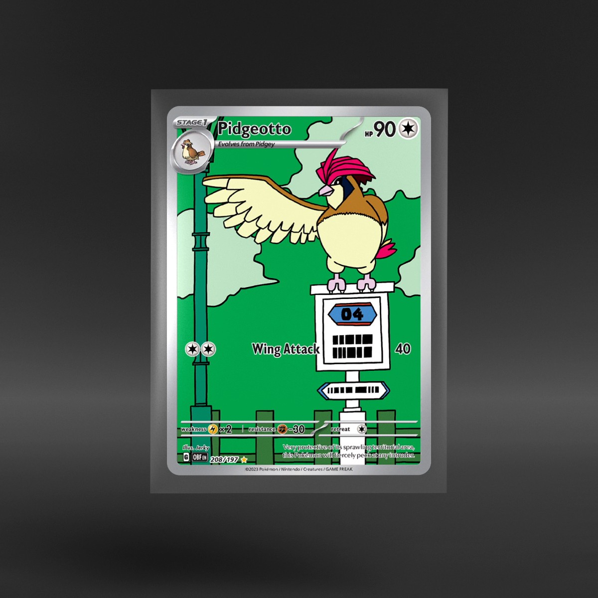 Obsidian Flames #208/197 Pidgeotto