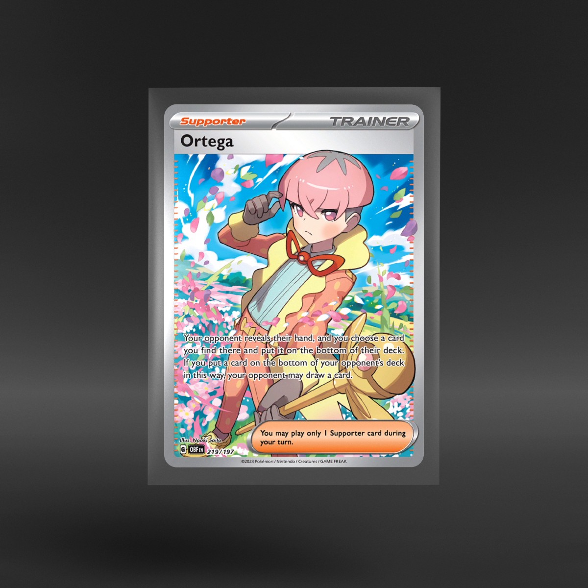 Obsidian Flames #219/197 Ortega