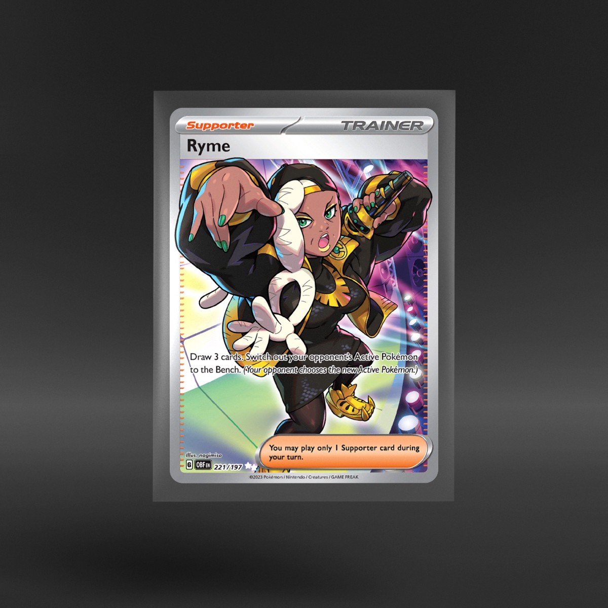 Obsidian Flames #221/197 Ryme