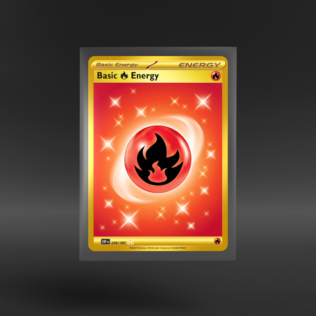 Obsidian Flames #230/197 Basic Fire Energy