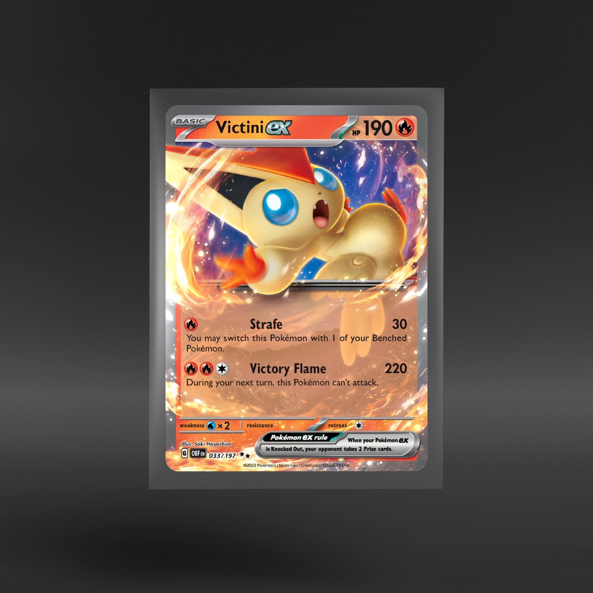Obsidian Flames #033/197 Victini ex