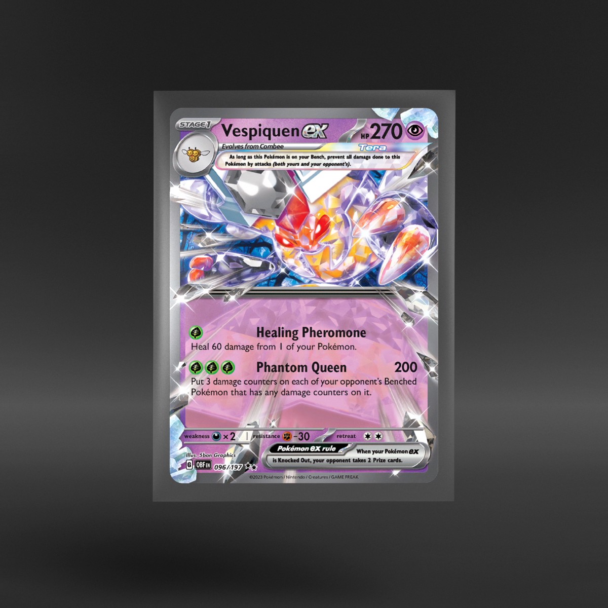 Obsidian Flames #096/197 Vespiquen ex