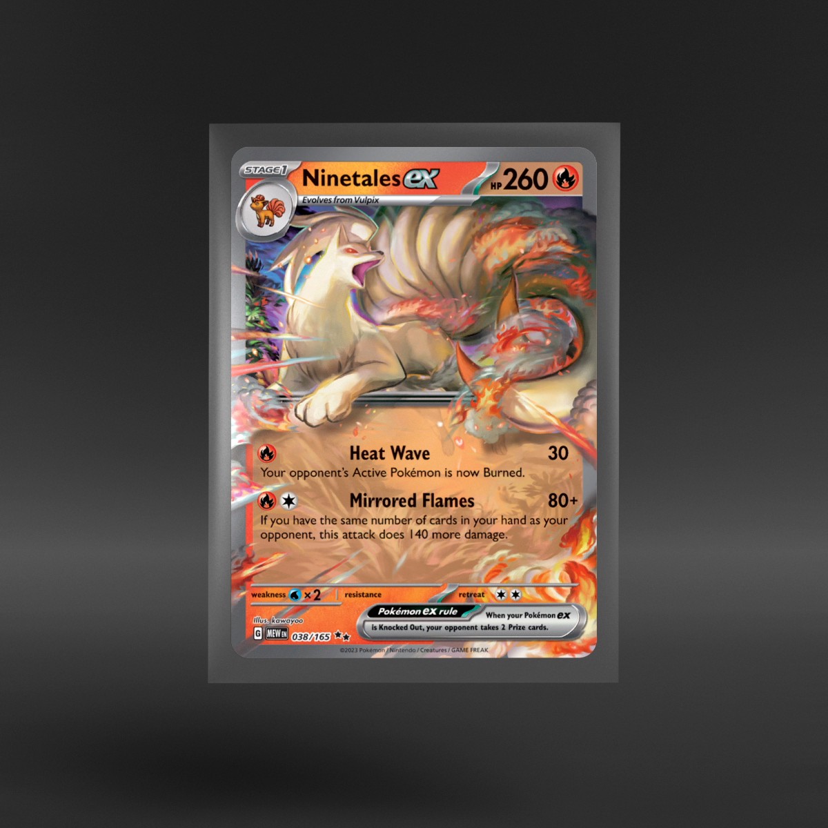 151 #038/165 Ninetales ex