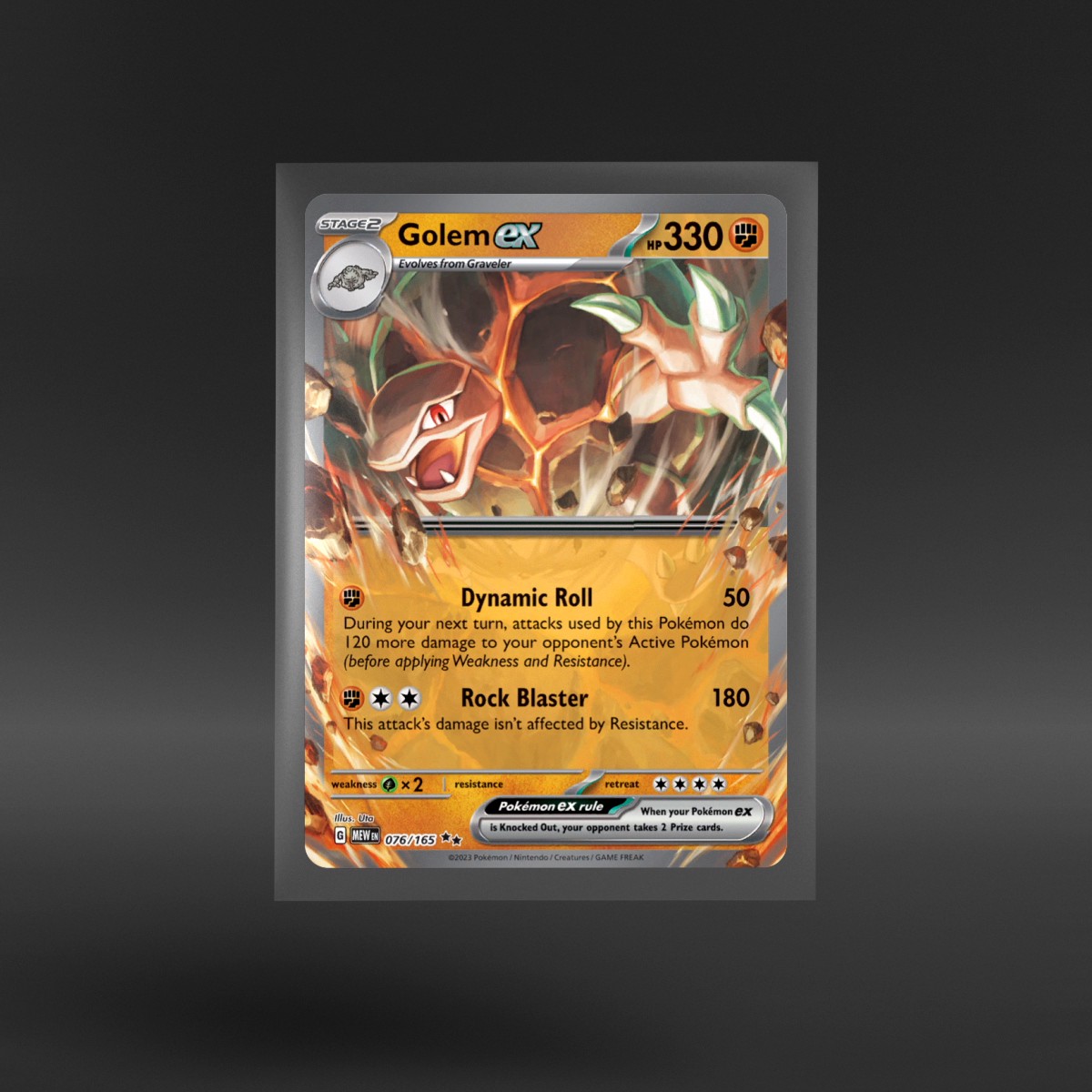 151 #076/165 Golem ex