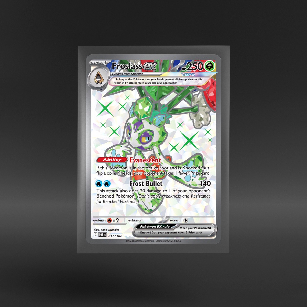 Paradox Rift #217/182 Froslass ex