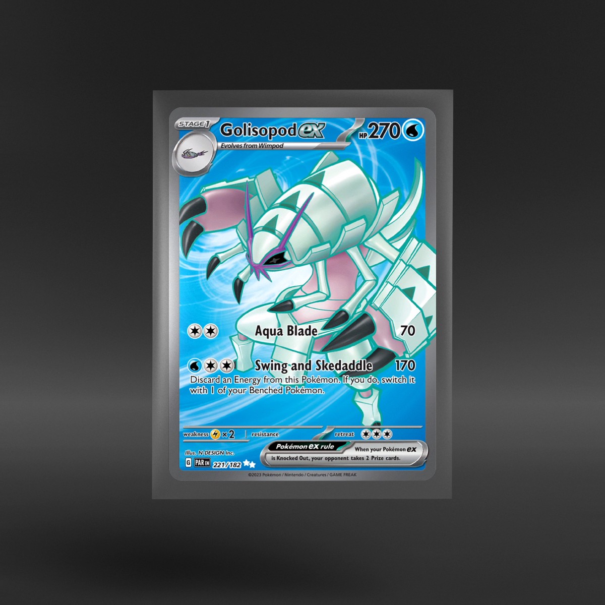 Paradox Rift #221/182 Golisopod ex