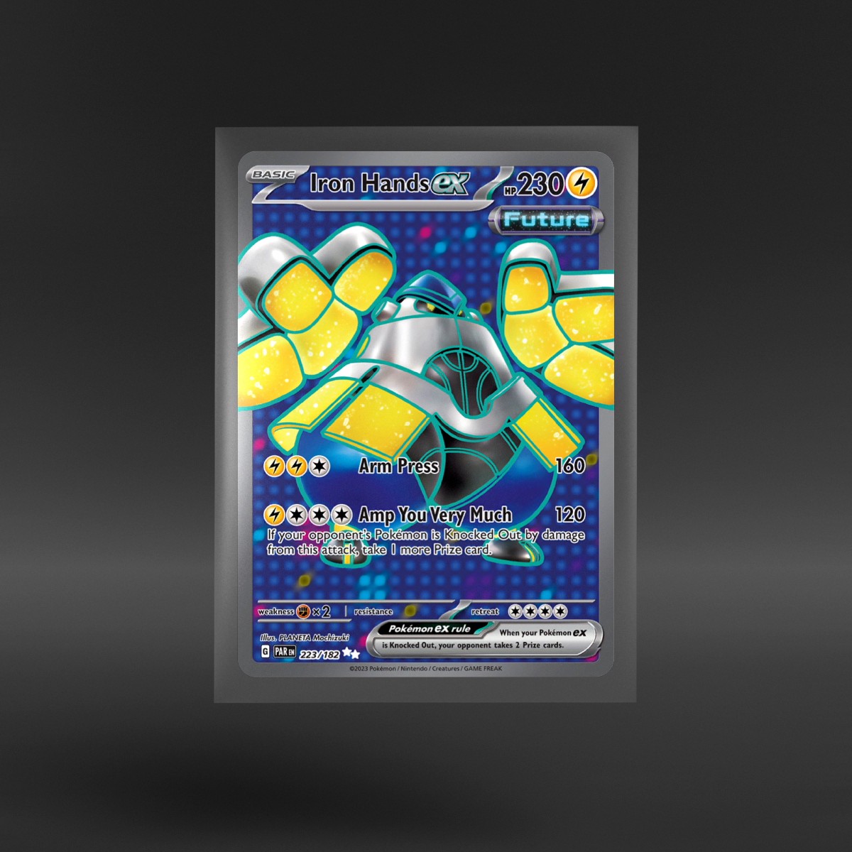 Paradox Rift #223/182 Iron Hands ex