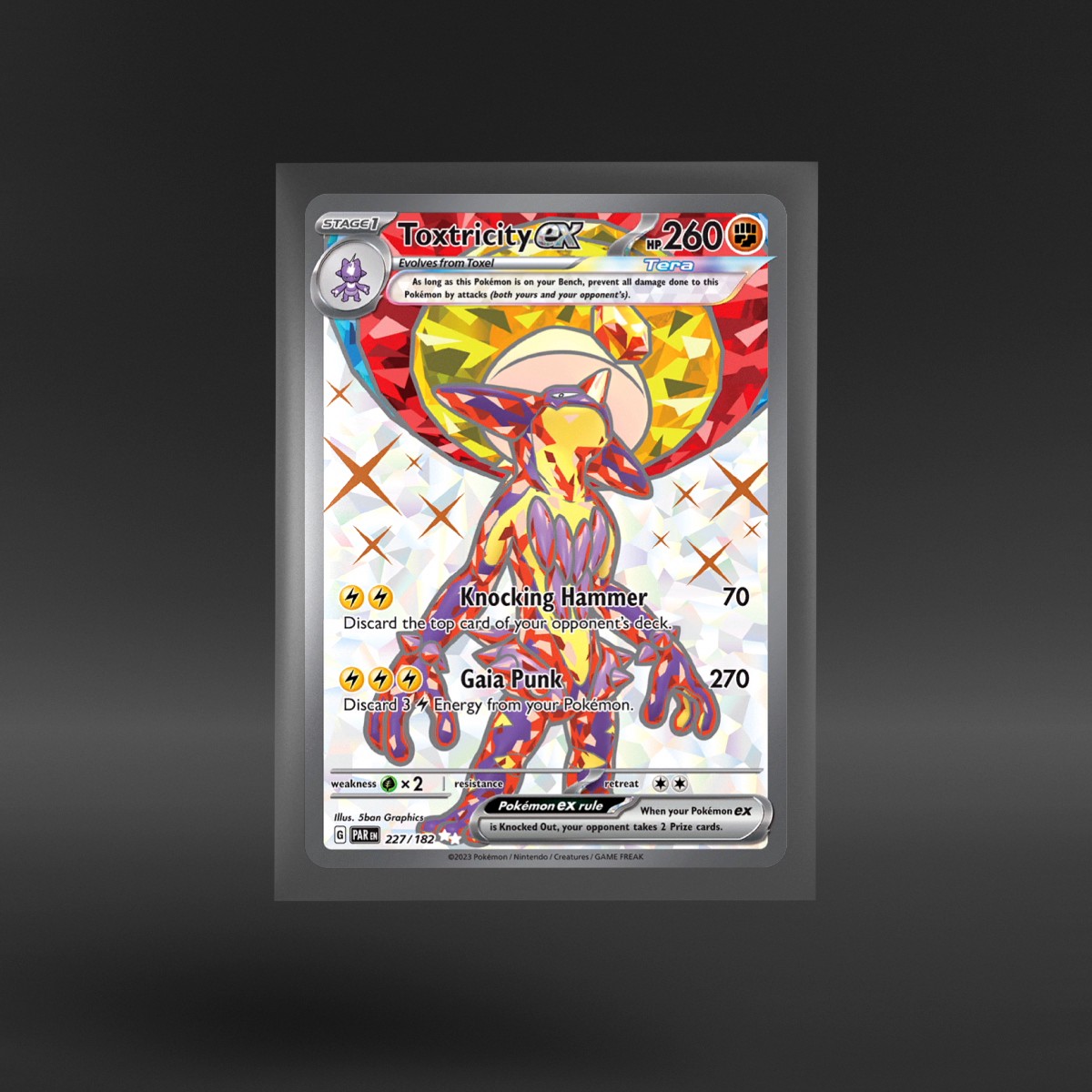 Paradox Rift #227/182 Toxtricity ex