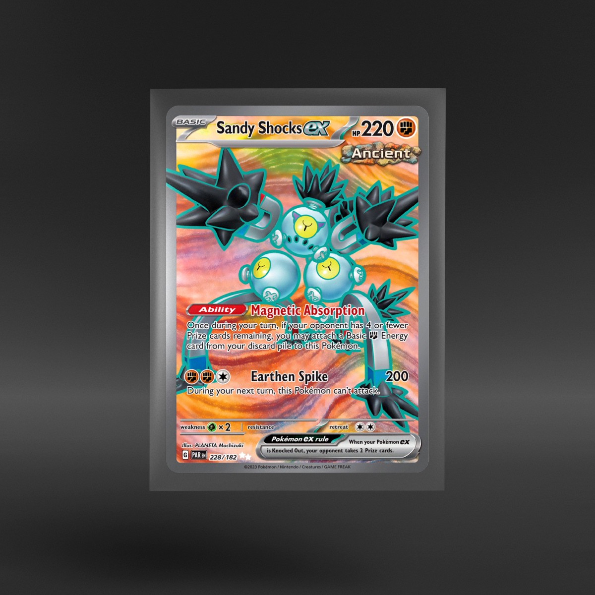 Paradox Rift #228/182 Sandy Shocks ex