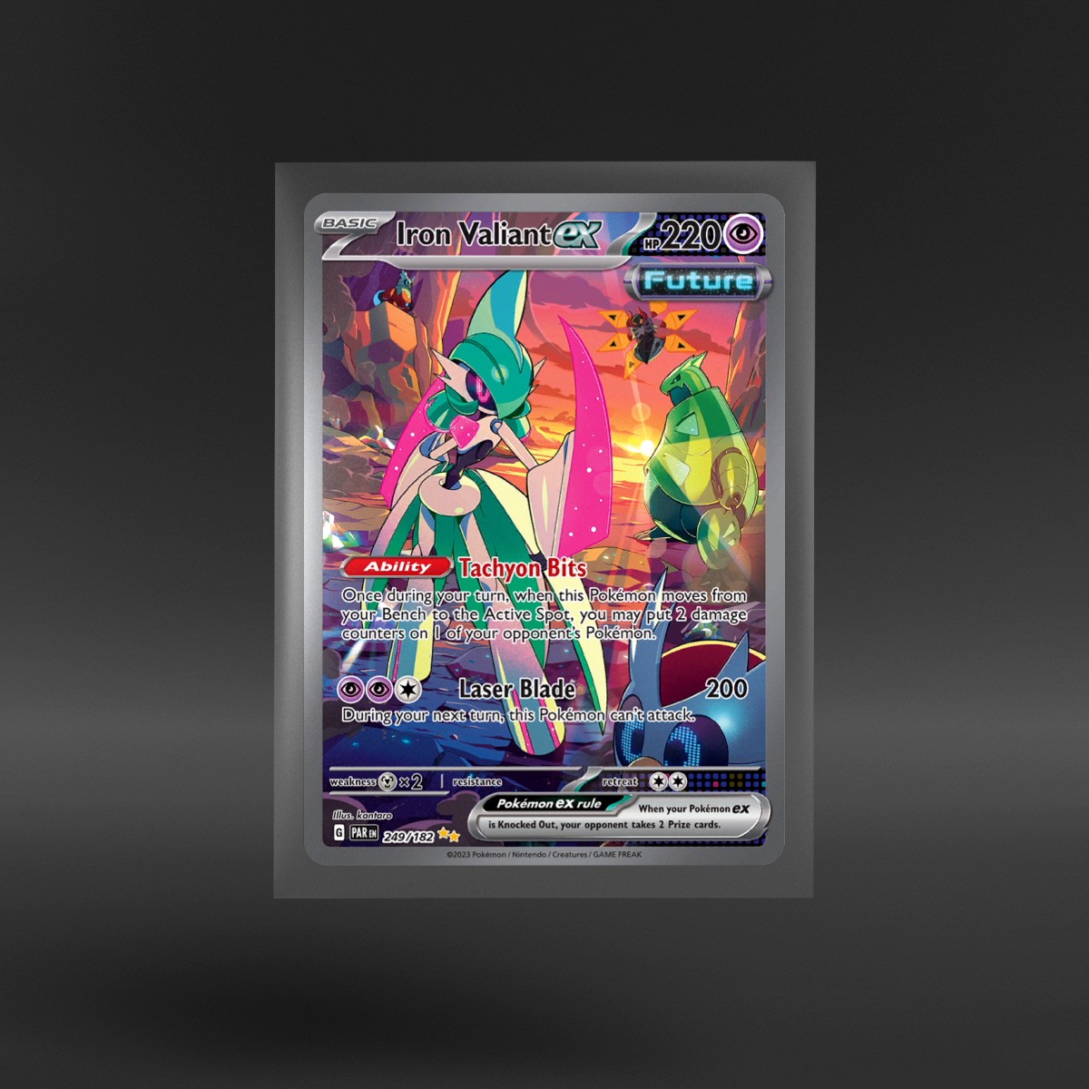 Paradox Rift #249/182 Iron Valiant ex