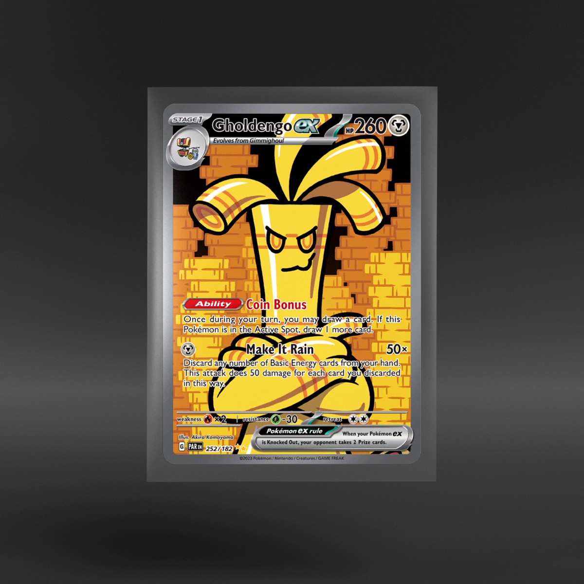 Paradox Rift #252/182 Gholdengo ex