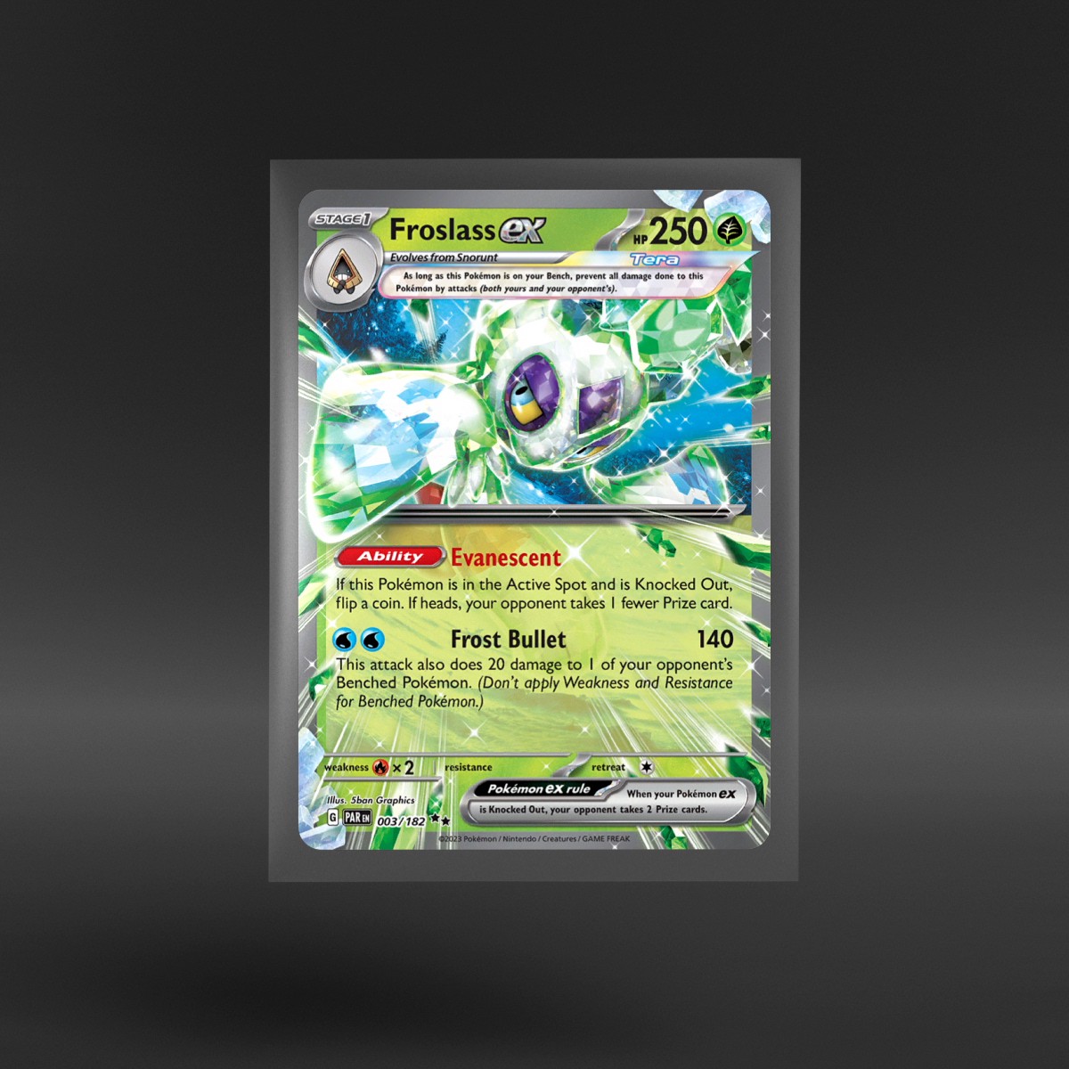 Paradox Rift #003/182 Froslass ex