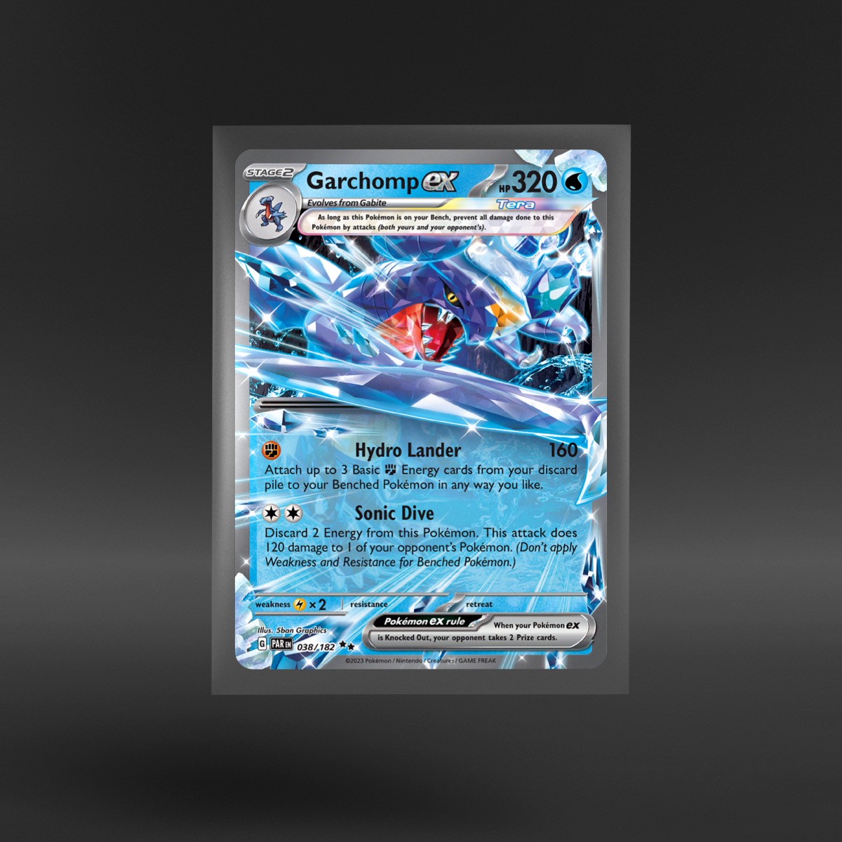 Paradox Rift #038/182 Garchomp ex