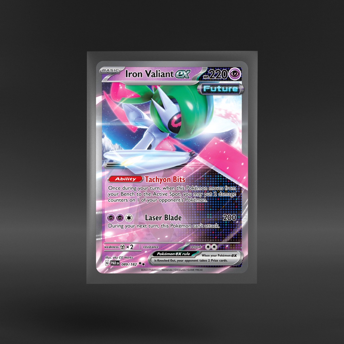 Paradox Rift #089/182 Iron Valiant ex