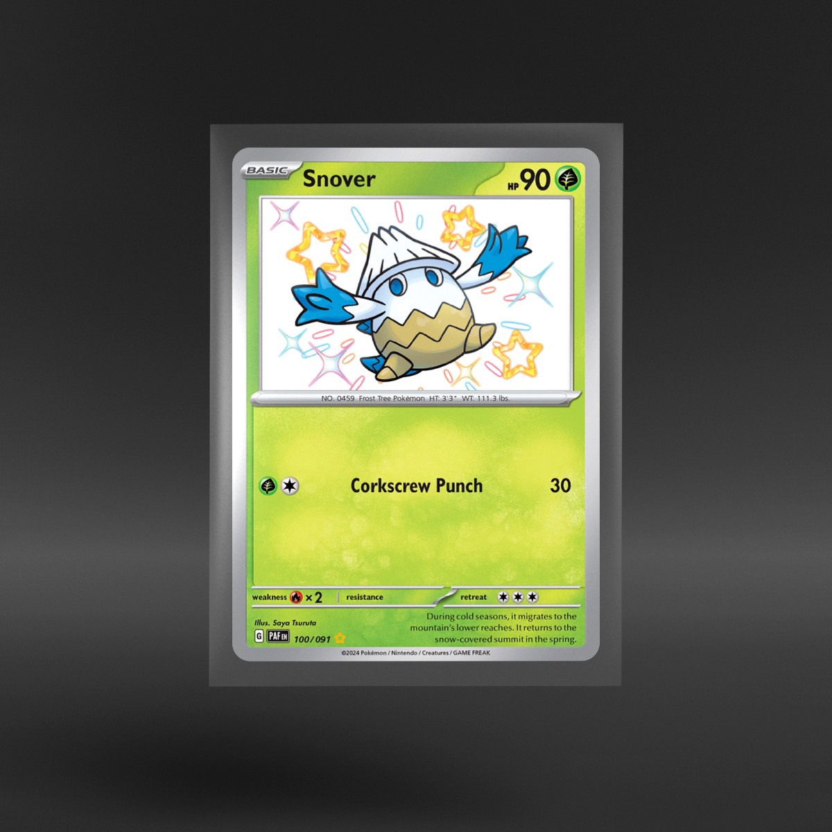 Paldean Fates #100/091 Snover