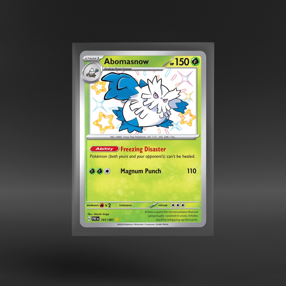 Paldean Fates #101/091 Abomasnow