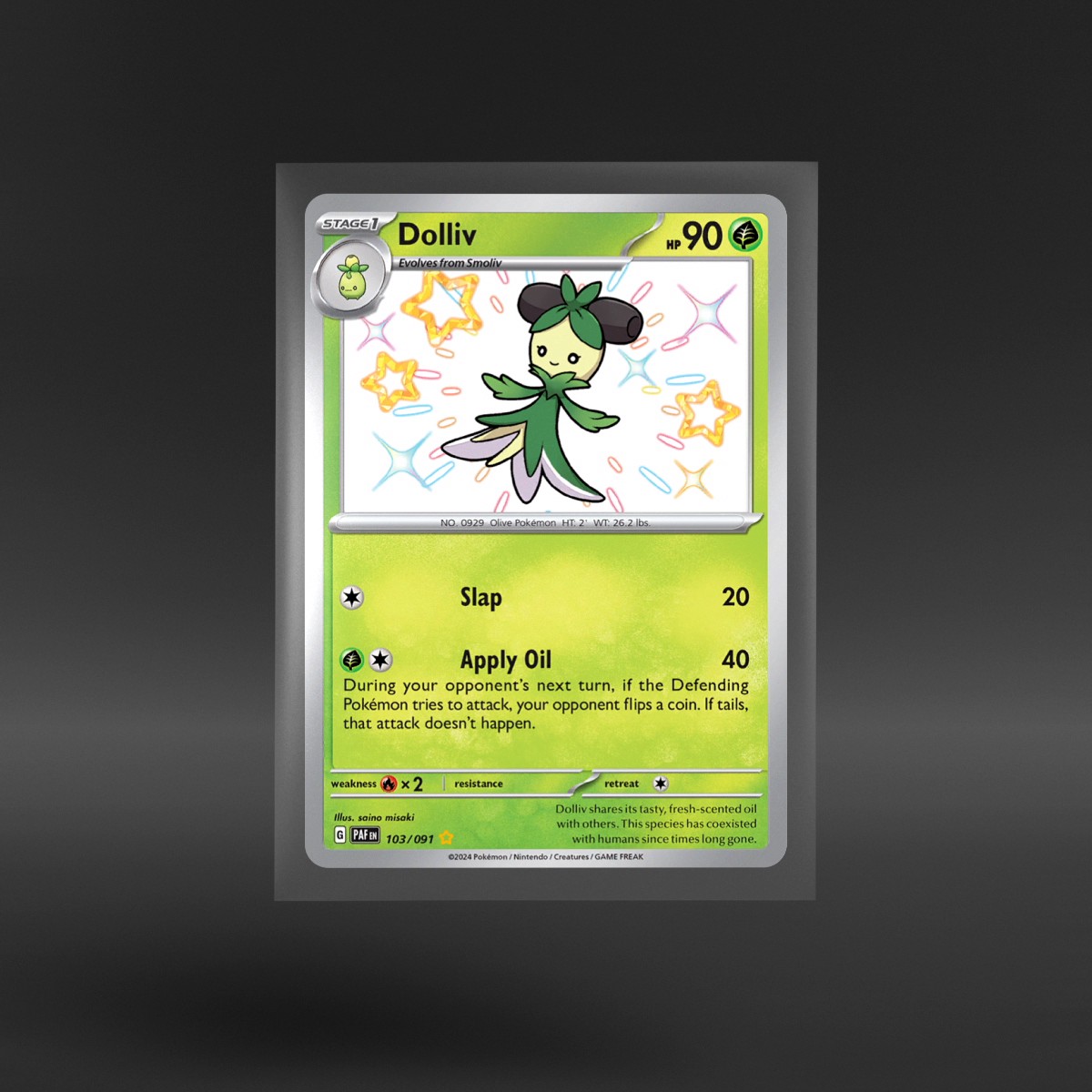 Paldean Fates #103/091 Dolliv