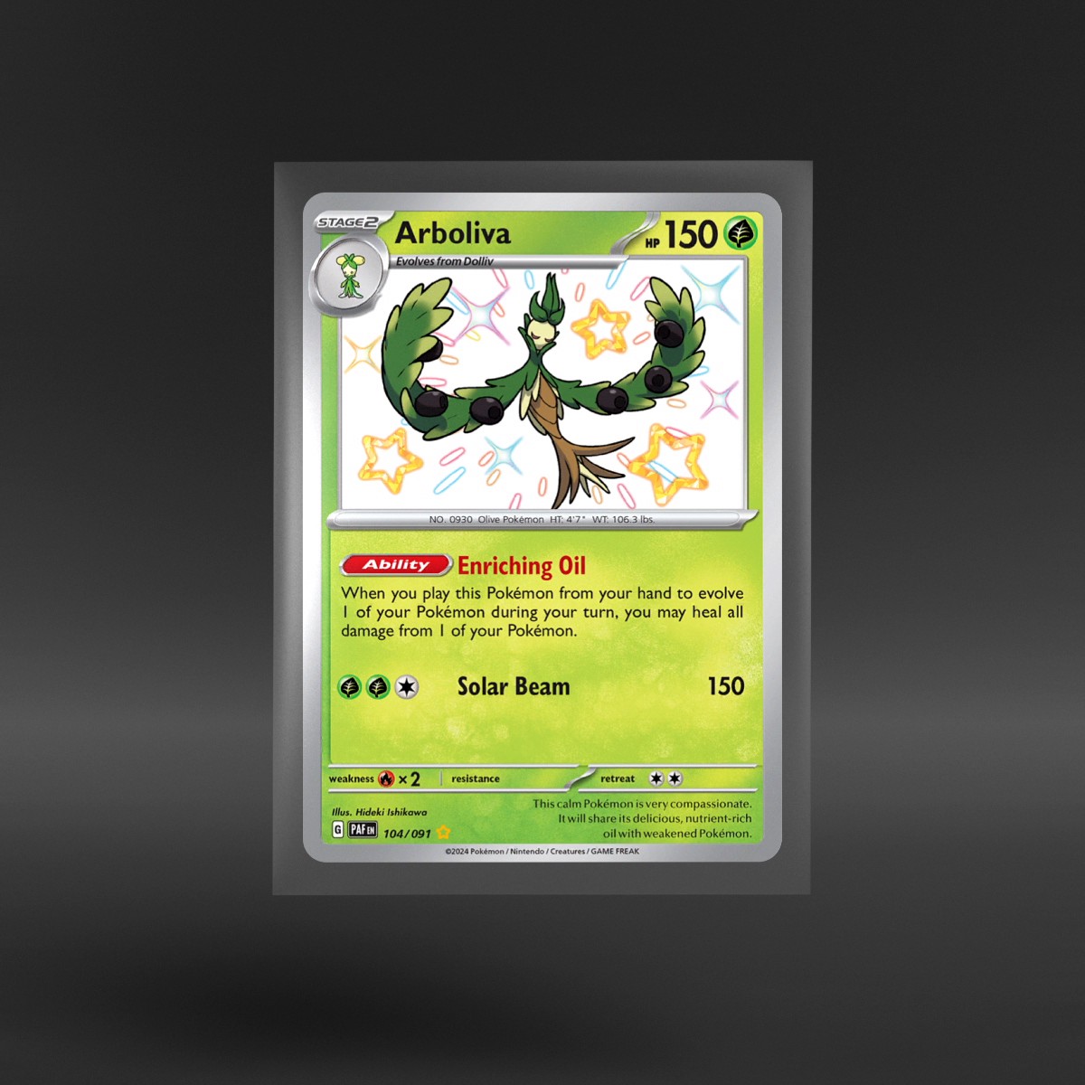 Paldean Fates #104/091 Arboliva