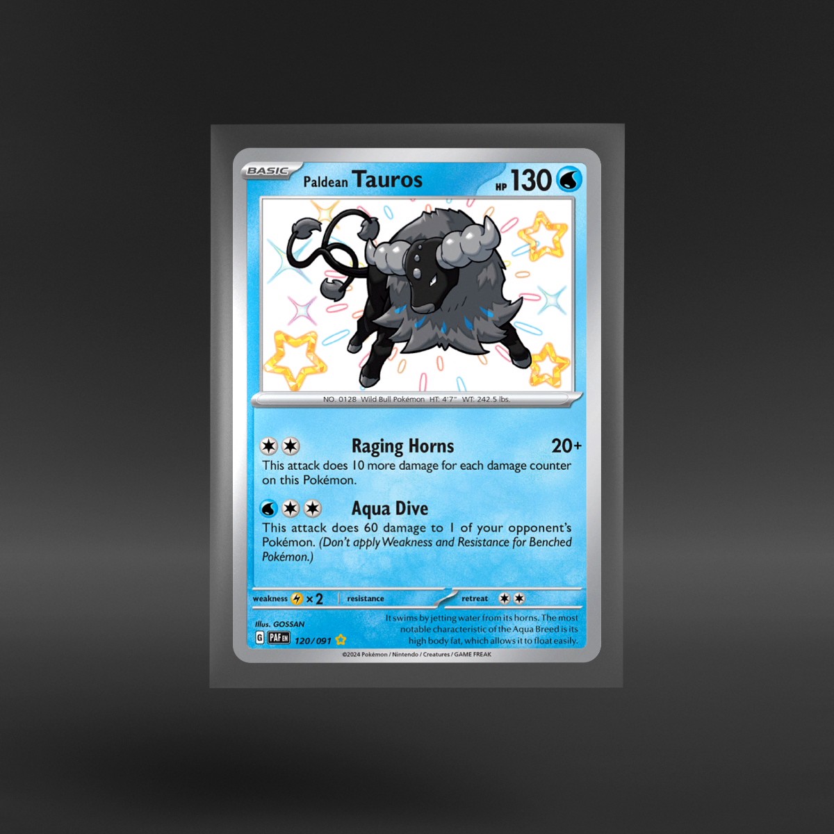 Paldean Fates #120/091 Paldean Tauros