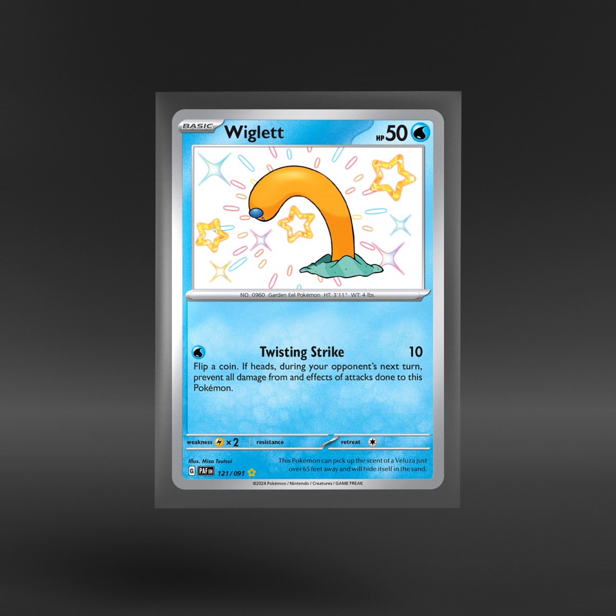 Paldean Fates #121/091 Wiglett