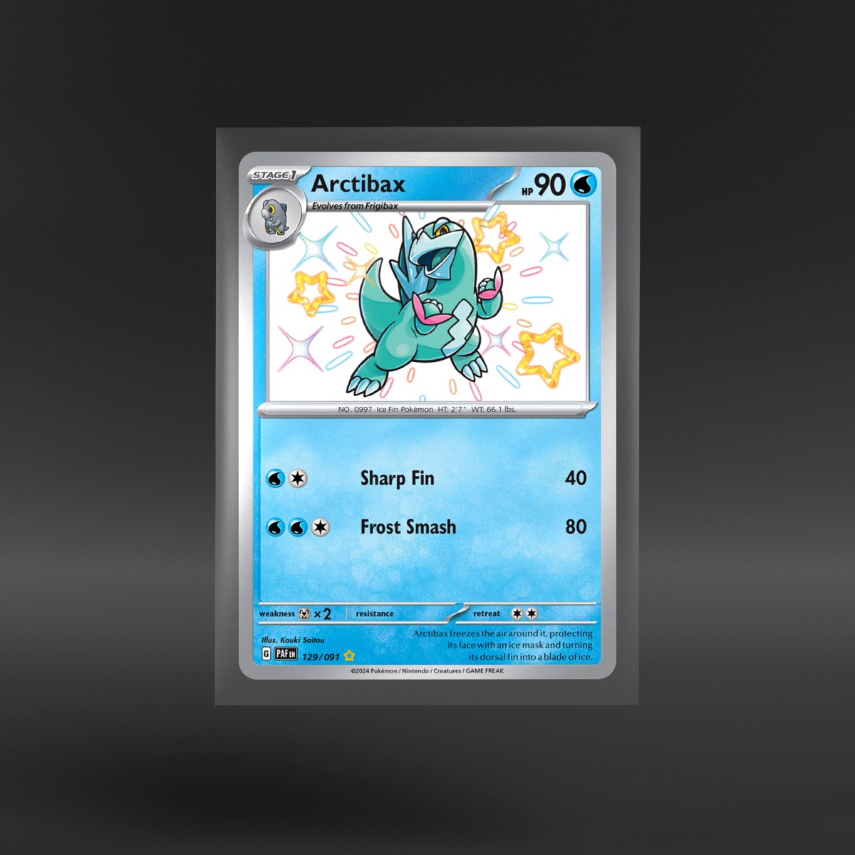 Paldean Fates #129/091 Arctibax