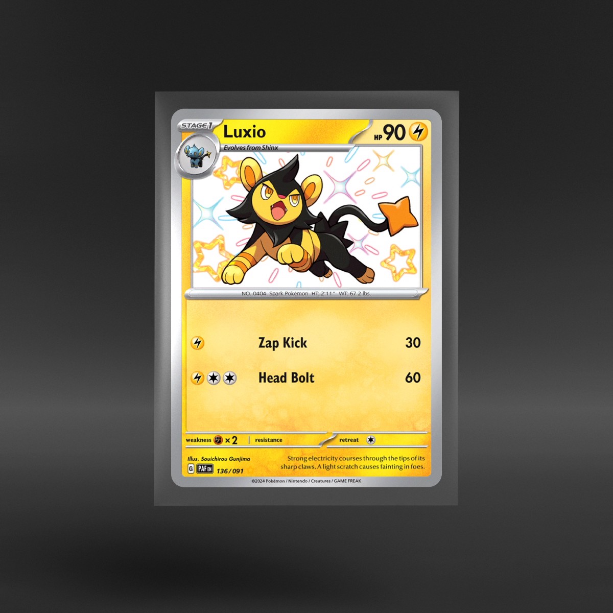 Paldean Fates #136/091 Luxio