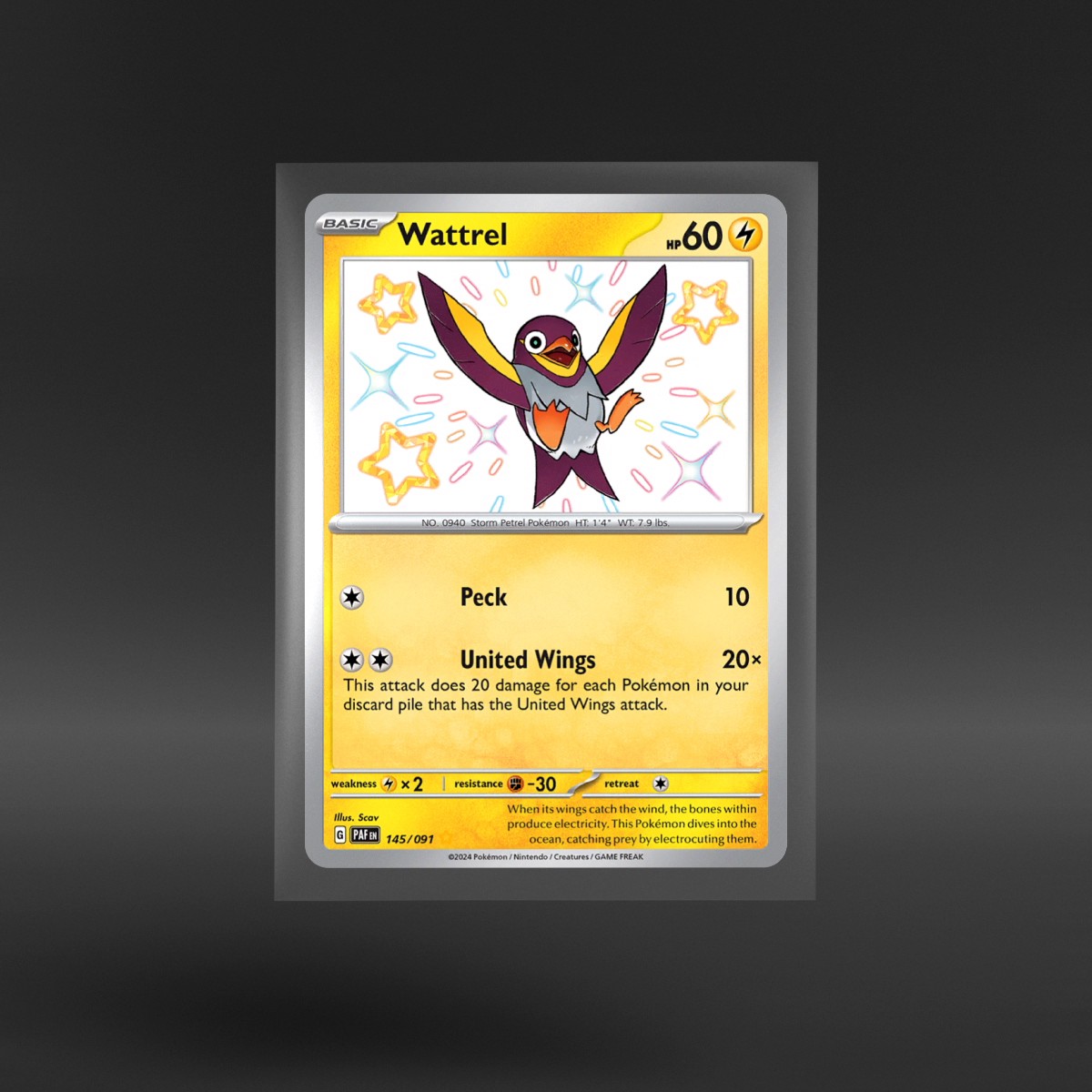 Paldean Fates #145/091 Wattrel