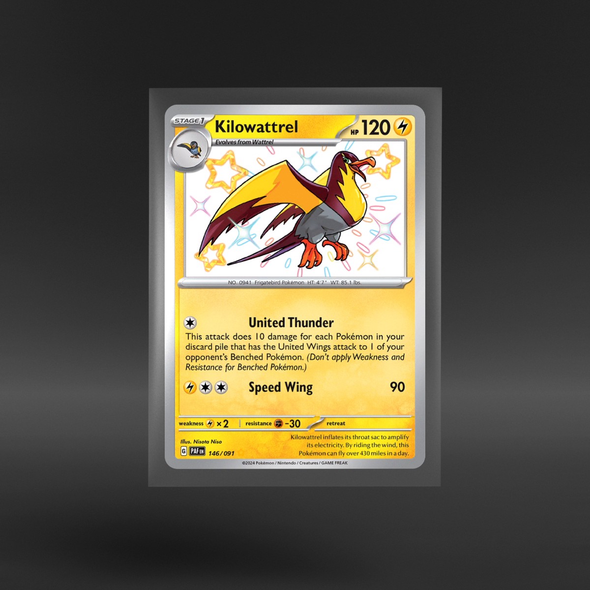 Paldean Fates #146/091 Kilowattrel