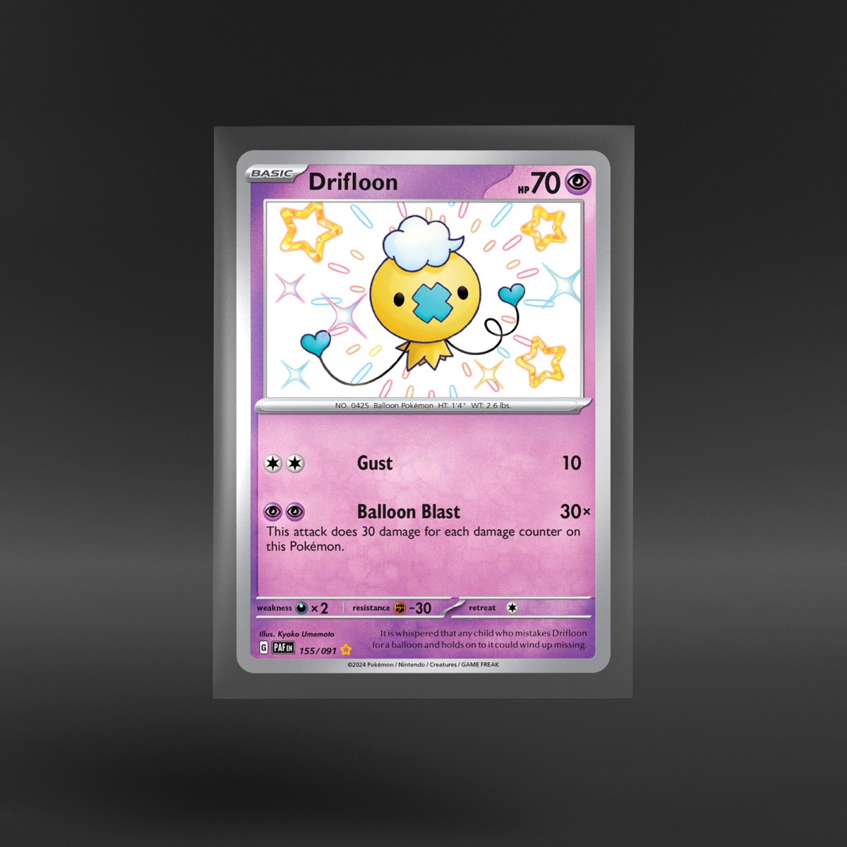 Paldean Fates #155/091 Drifloon