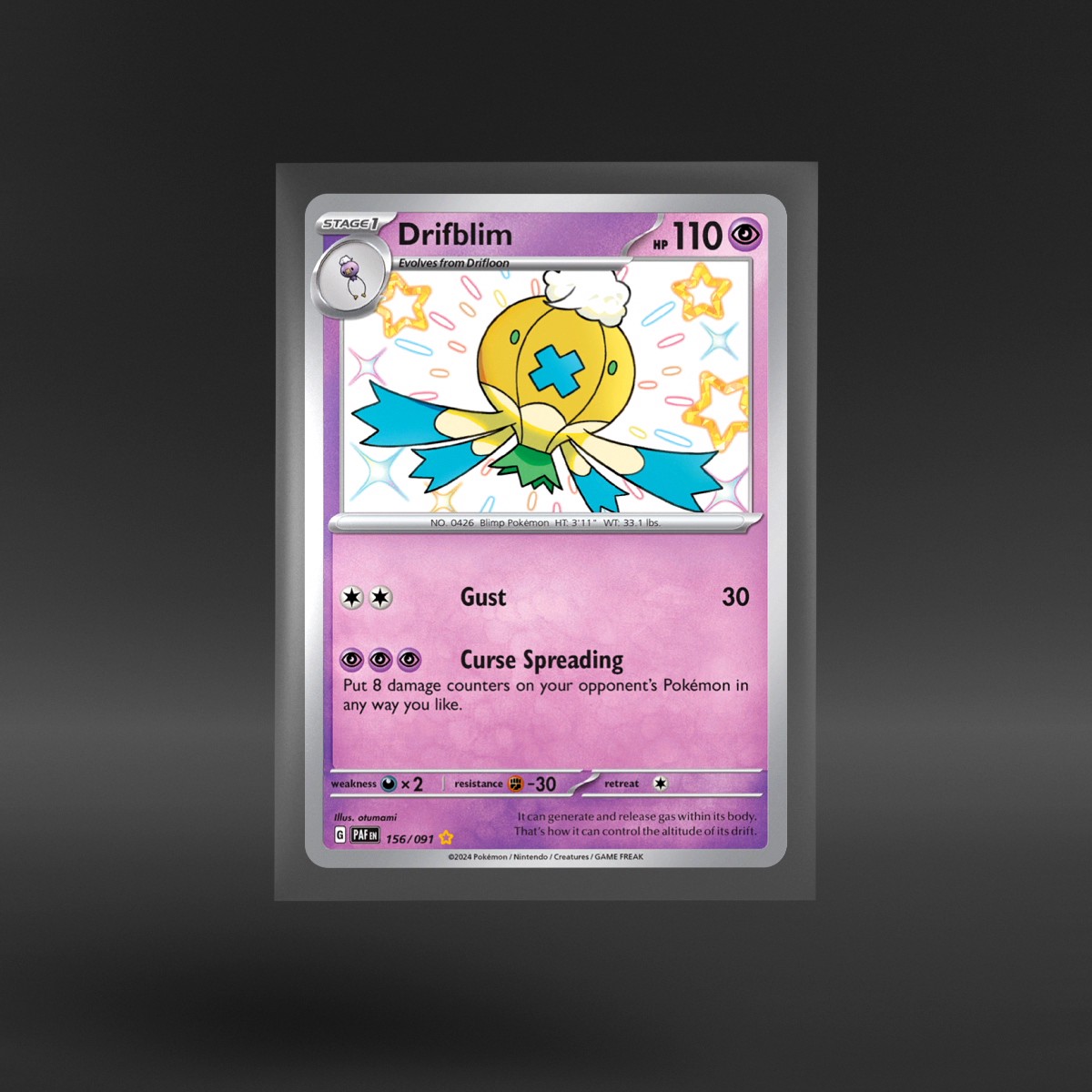 Paldean Fates #156/091 Drifblim