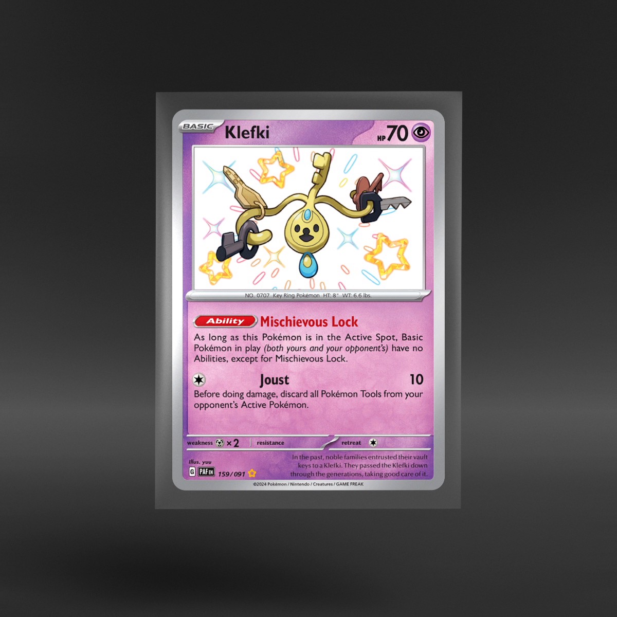 Paldean Fates #159/091 Klefki