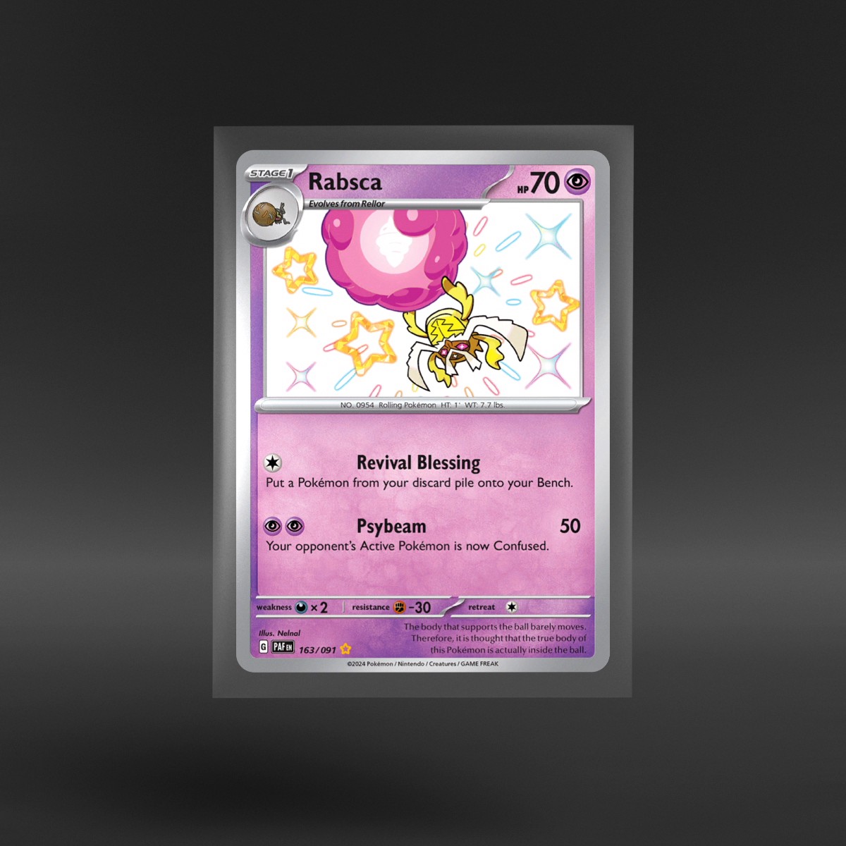 Paldean Fates #163/091 Rabsca