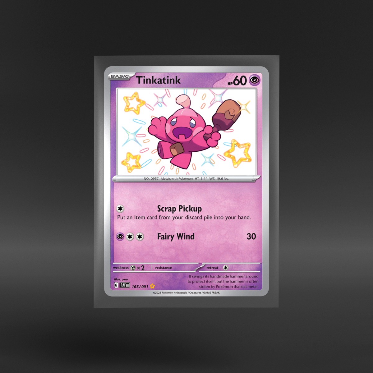 Paldean Fates #165/091 Tinkatink