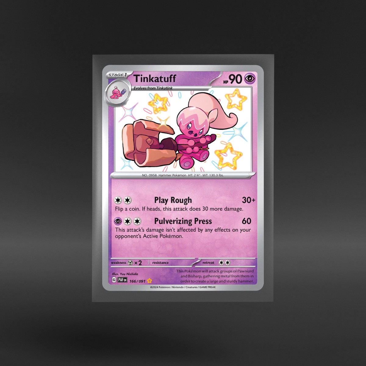 Paldean Fates #166/091 Tinkatuff