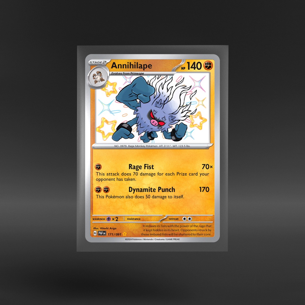 Paldean Fates #171/091 Annihilape