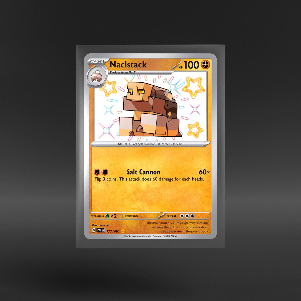 Paldean Fates #177/091 Naclstack