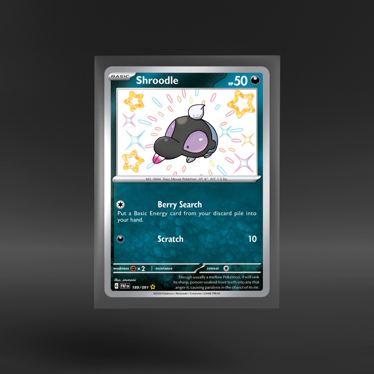 Paldean Fates #189/091 Shroodle