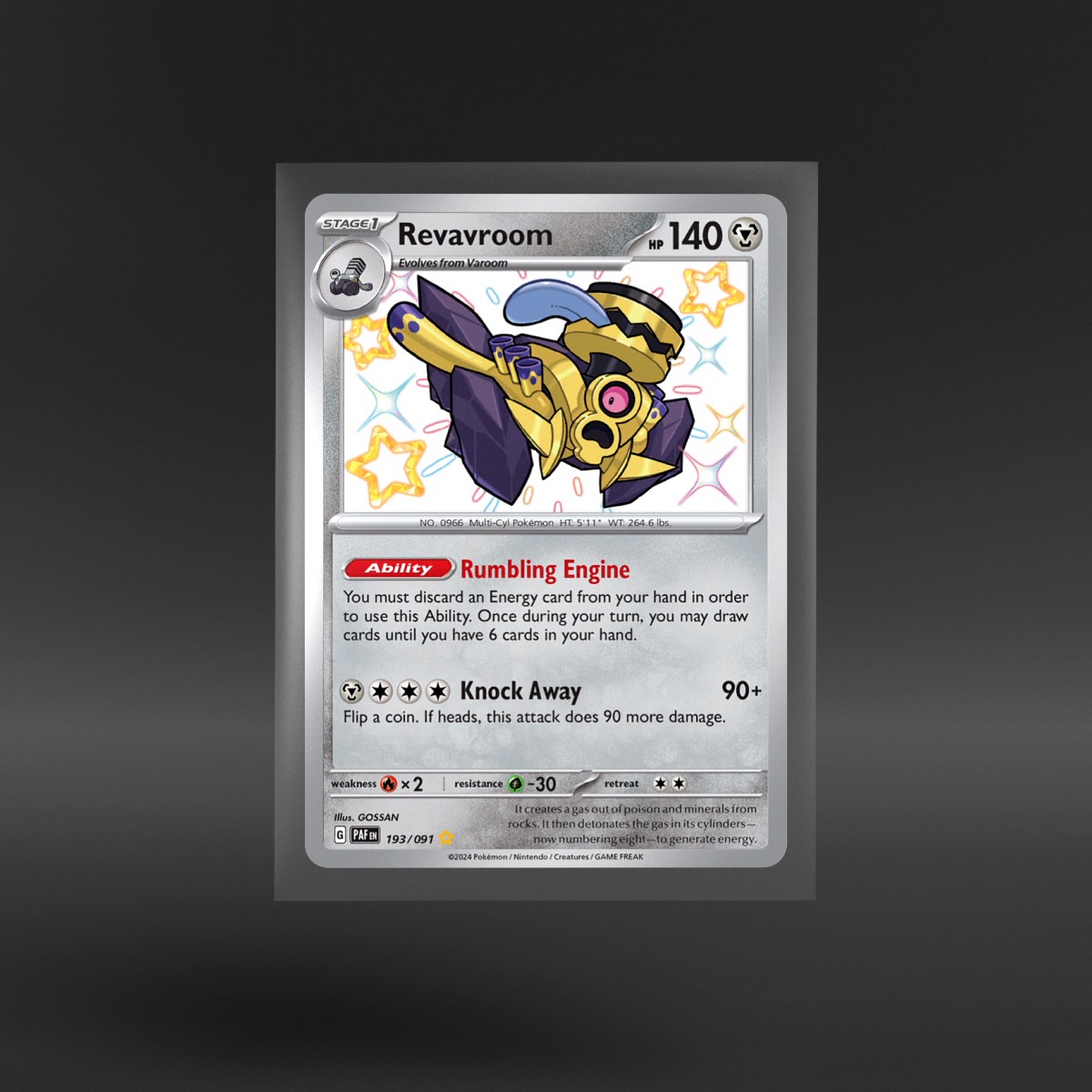 Paldean Fates #193/091 Revavroom