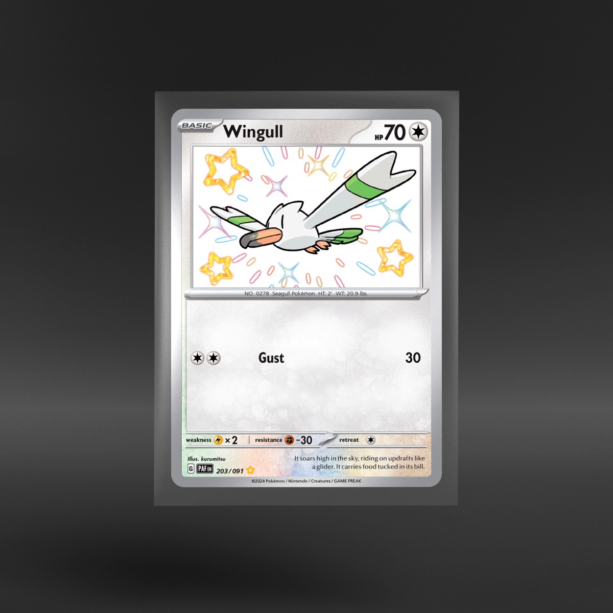 Paldean Fates #203/091 Wingull