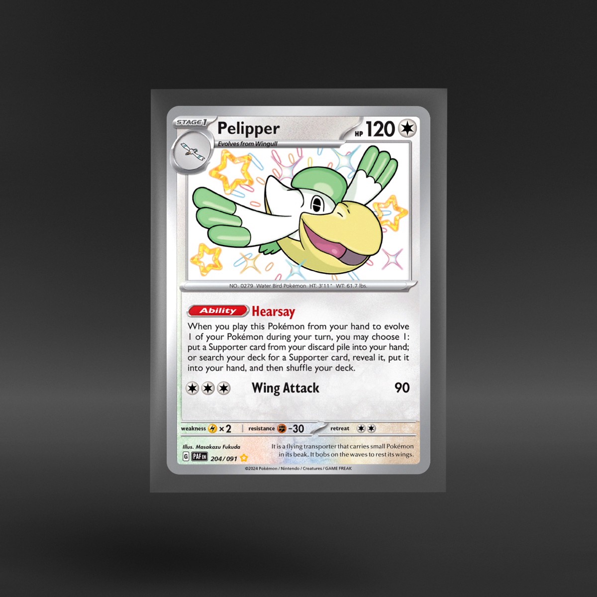 Paldean Fates #204/091 Pelipper