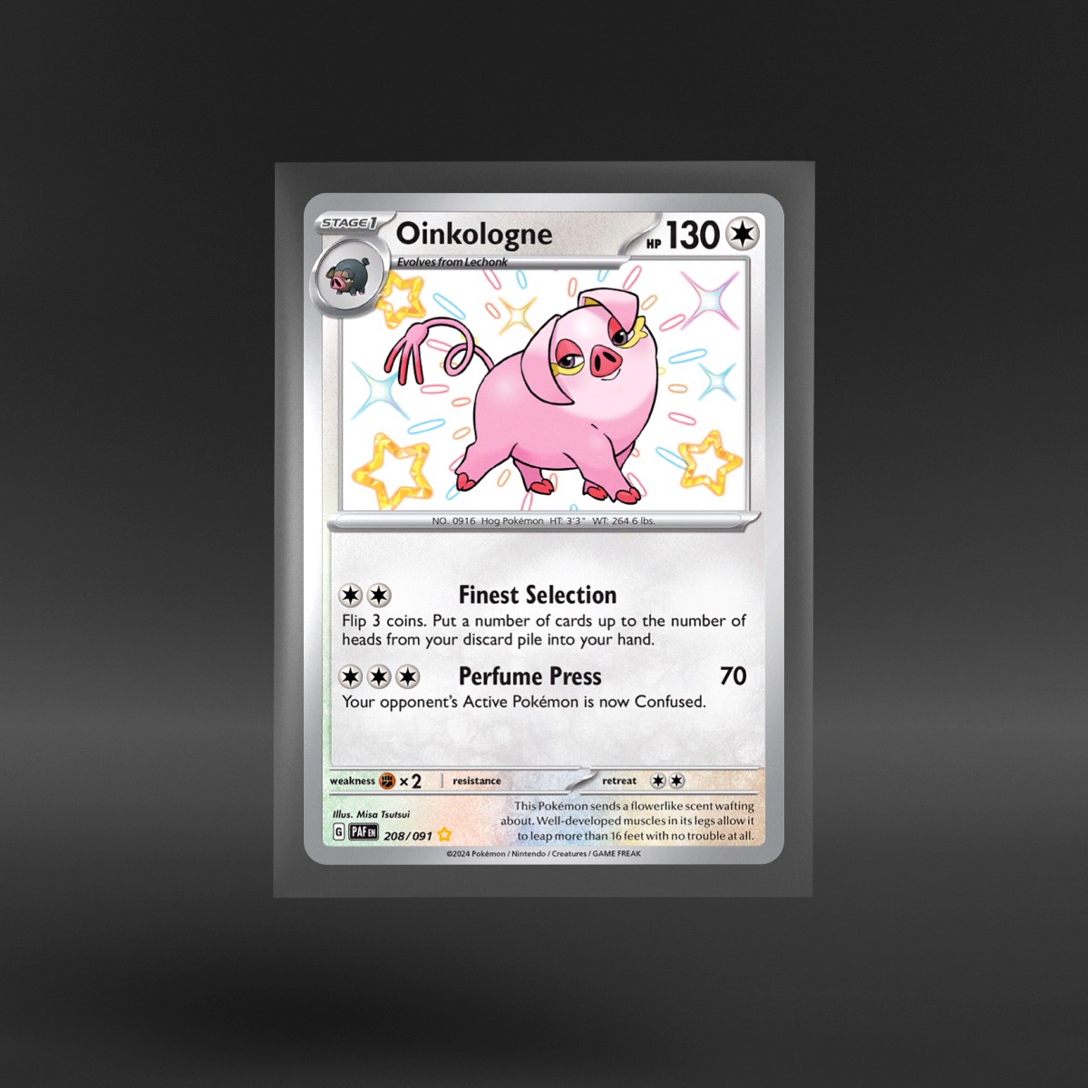 Paldean Fates #208/091 Oinkologne