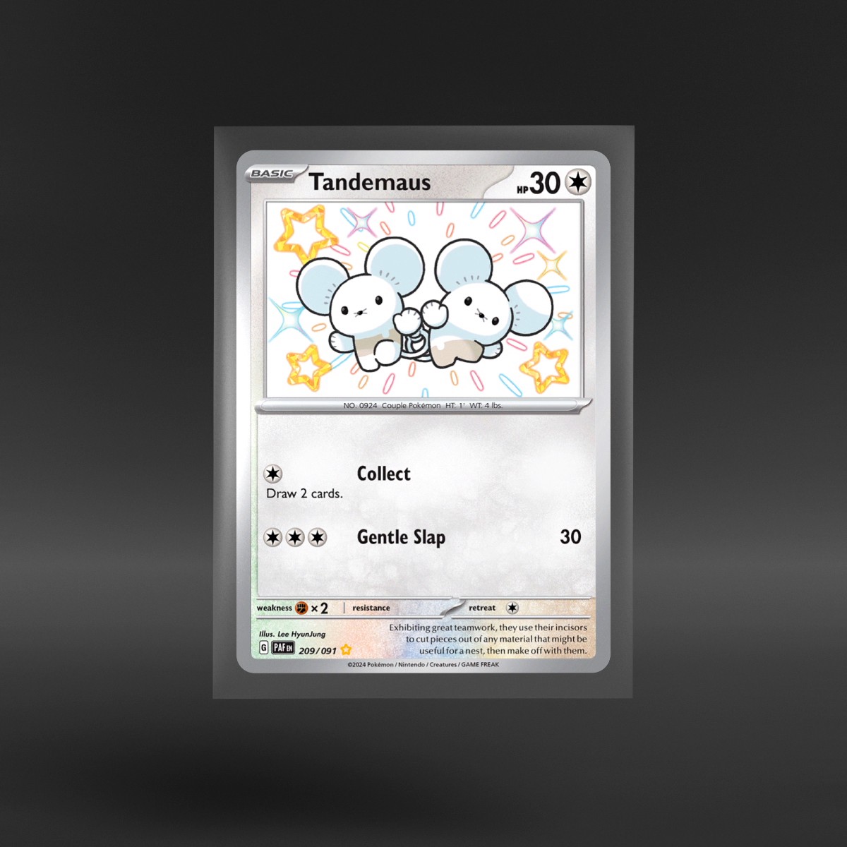 Paldean Fates #209/091 Tandemaus