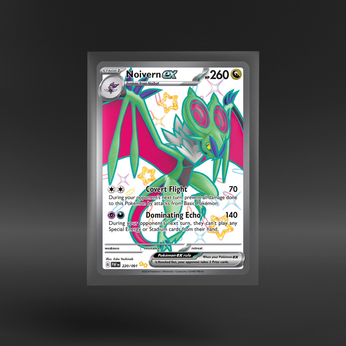 Paldean Fates #220/091 Noivern ex