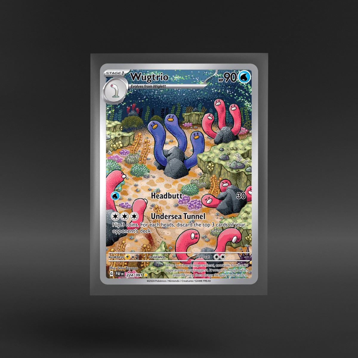 Paldean Fates #224/091 Wugtrio