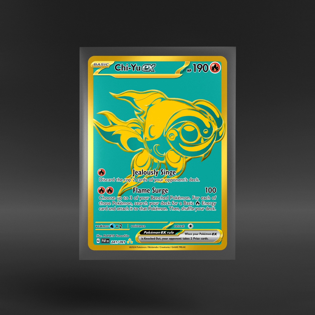 Paldean Fates #241/091 Chi-Yu ex