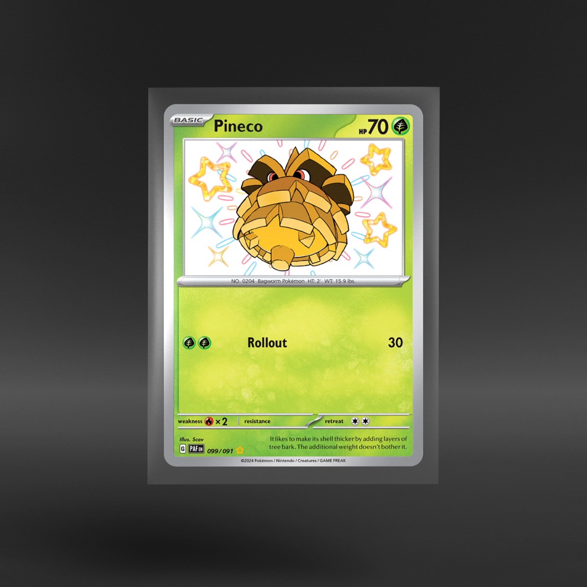 Paldean Fates #099/091 Pineco